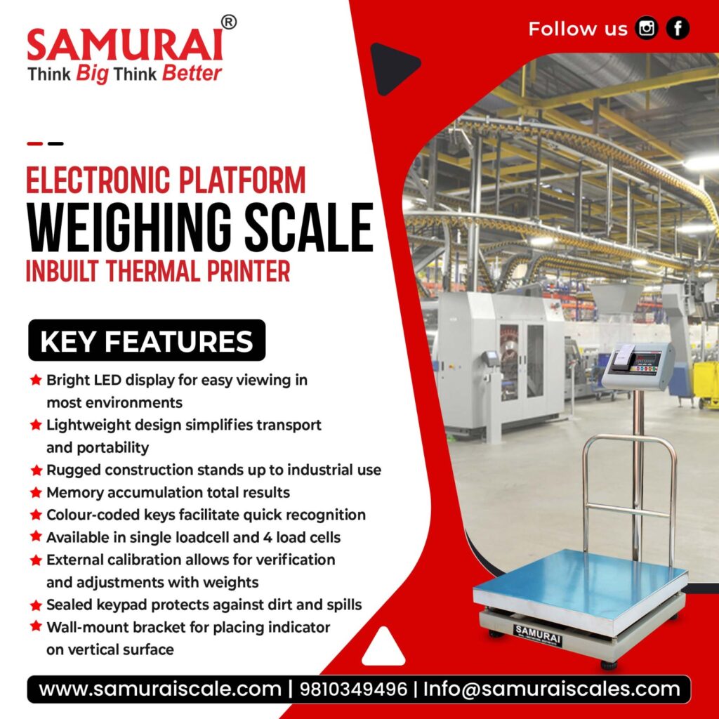 Electronic Weight Machines and Its Multiple Applications