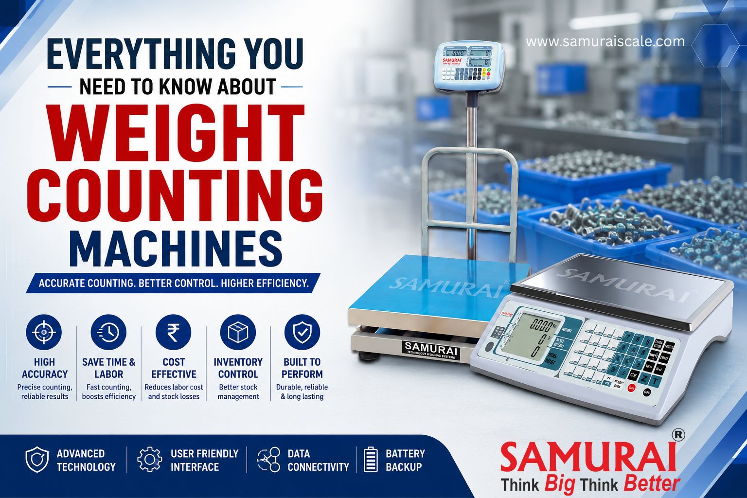 Weight Counting Machines