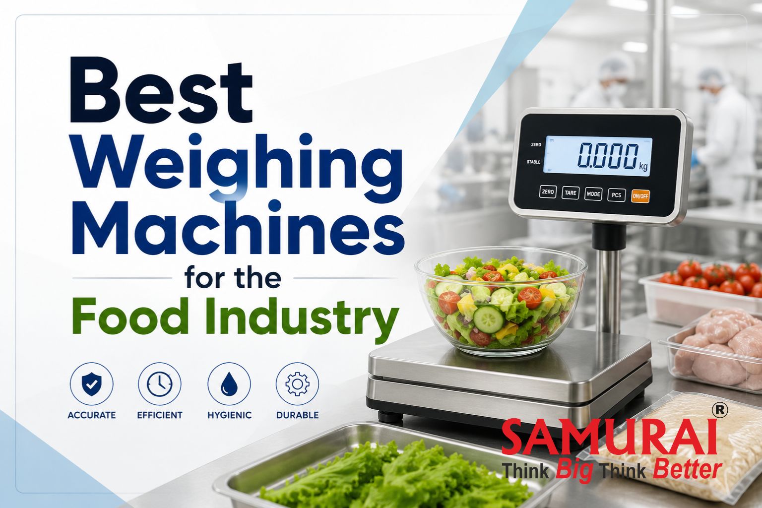 Best Weighing Machines for the Food Industry