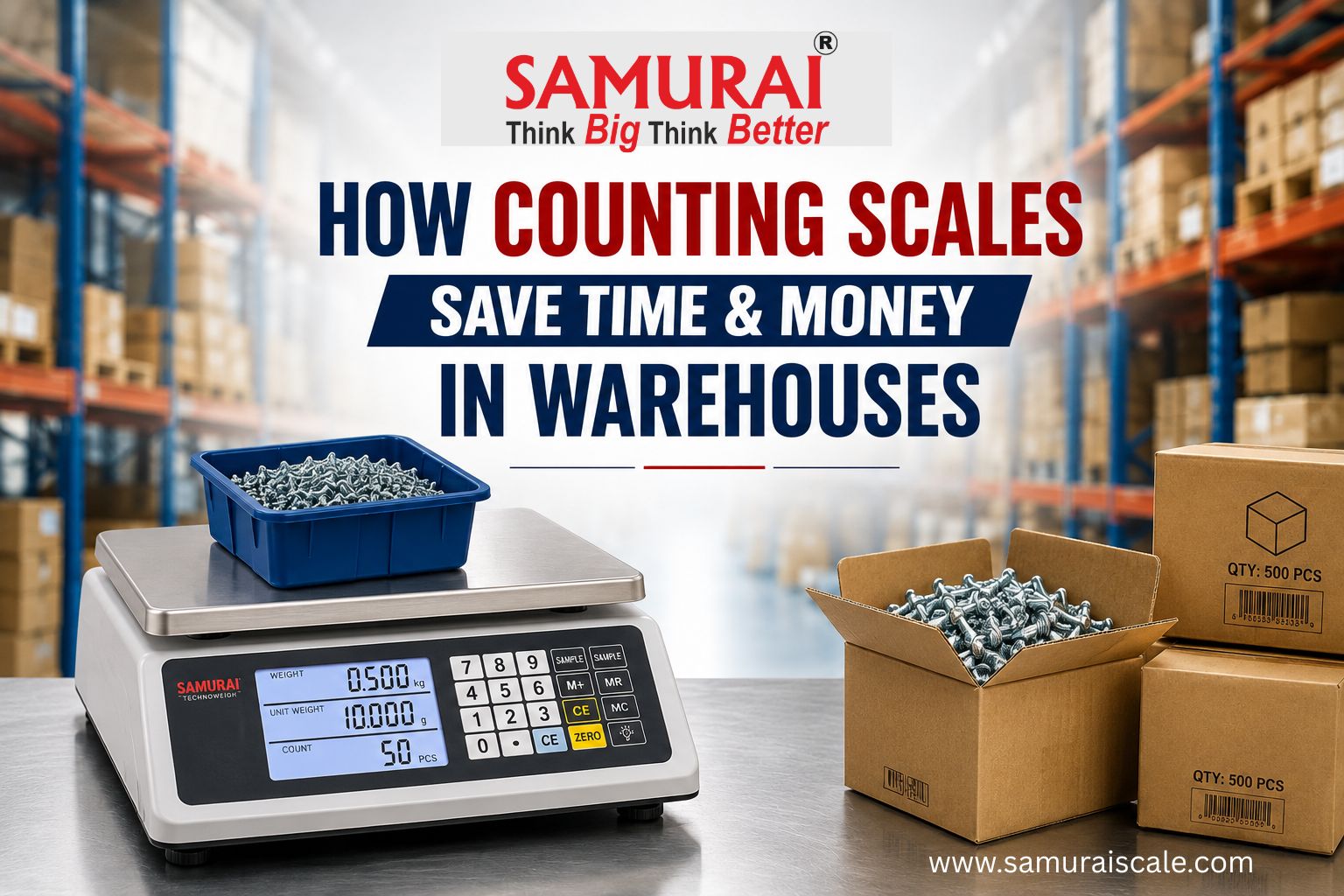 Counting Scales Save Time & Money in Warehouses
