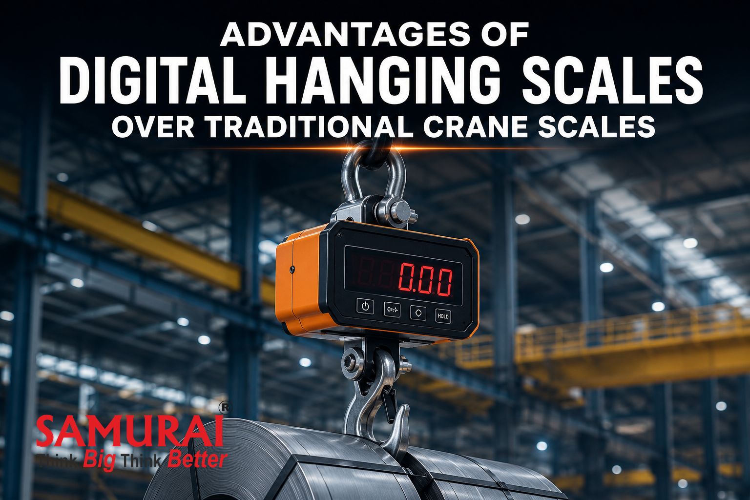 Advantages of Digital Hanging Scales Over Traditional Crane Scales