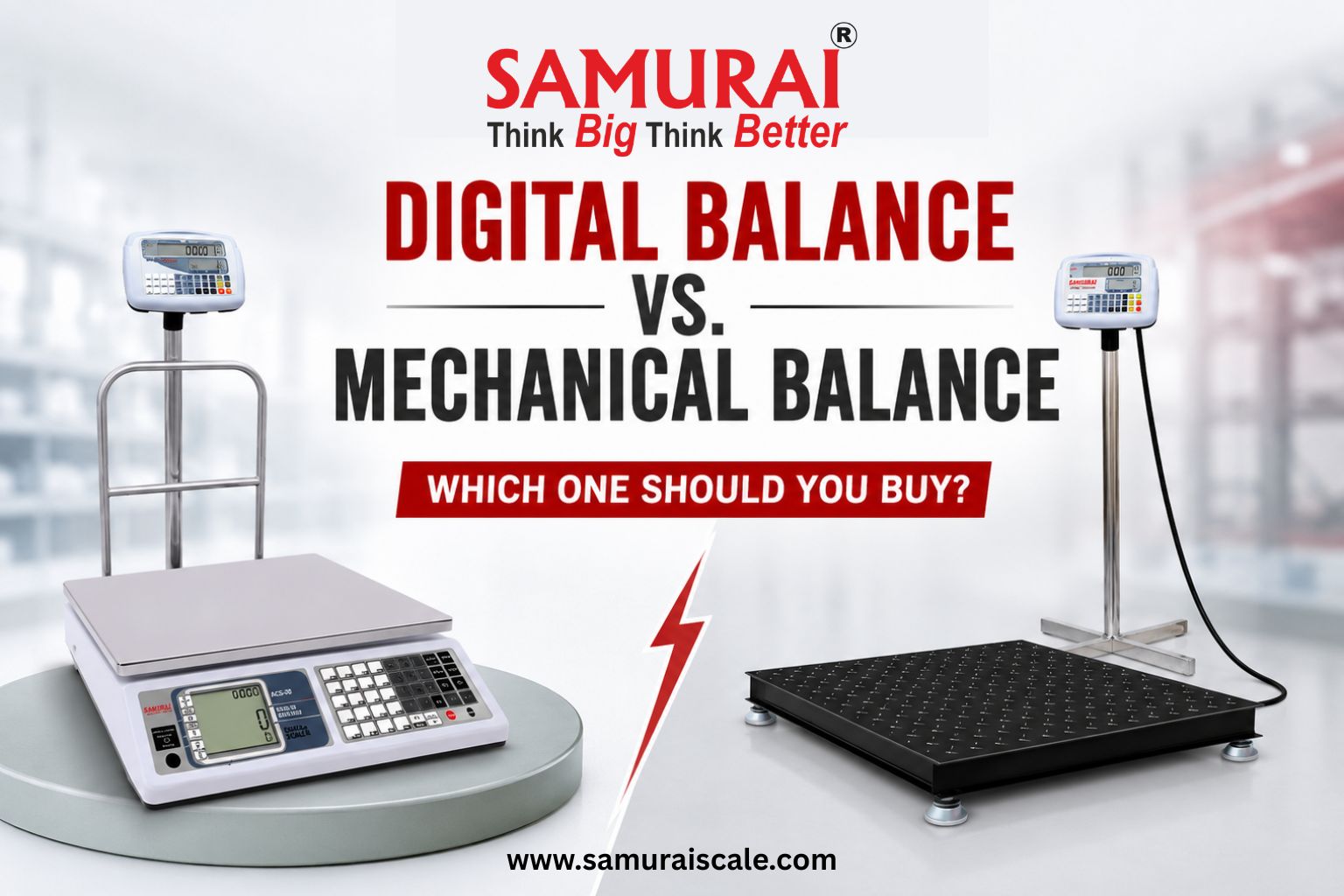 Digital Balance vs. Mechanical Balance