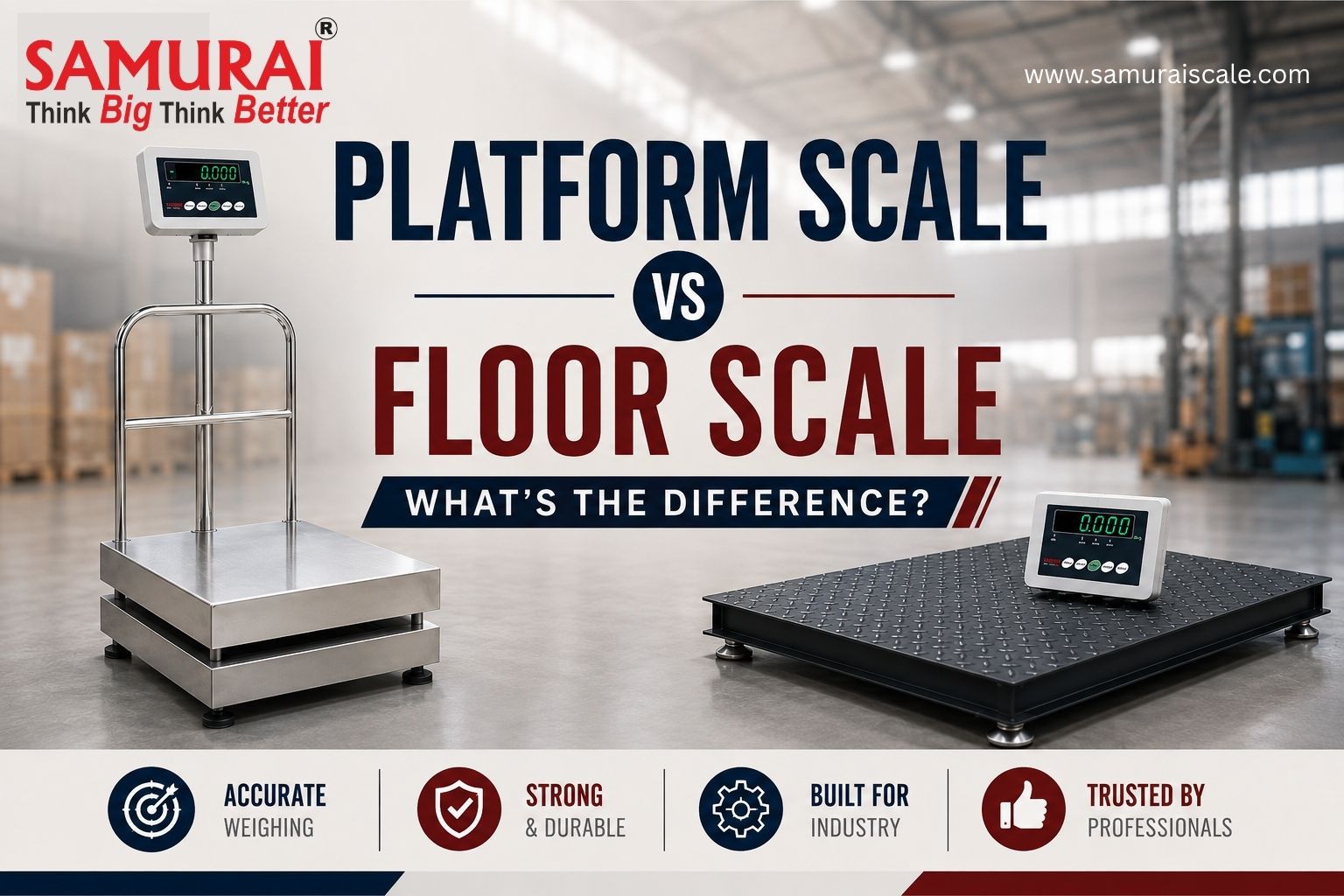 Platform Scale vs Floor Scale